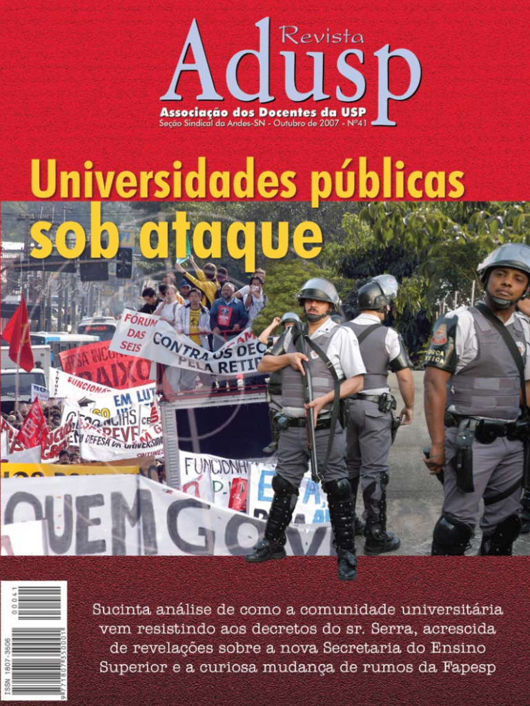 Revista nº 41 – outubro de 2007