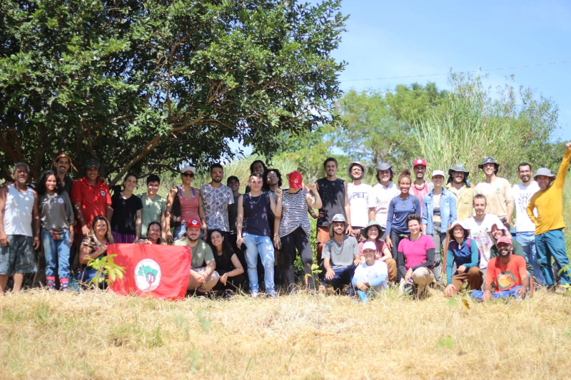 Estudantes e MST juntam forças para restauração ambiental da bacia do rio Jaguari, na XI Jornada Universitária pela Reforma Agrária da Esalq