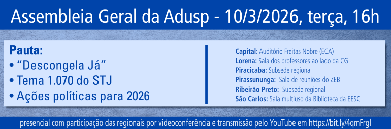 Assembleia Geral da Adusp