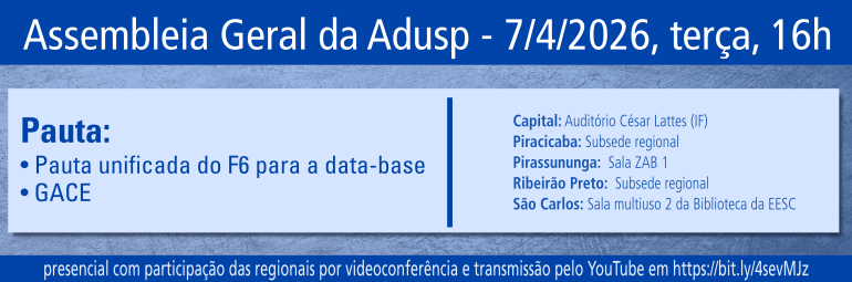 Assembleia Geral da Adusp