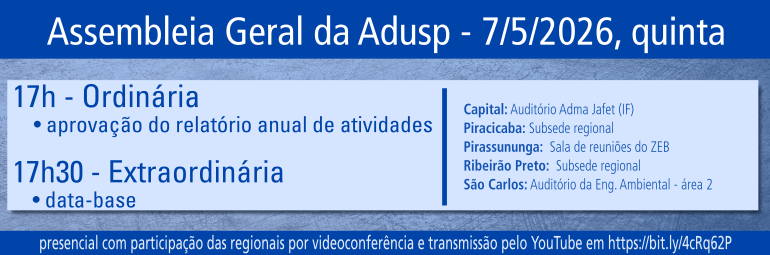 Assembleia Geral da Adusp
