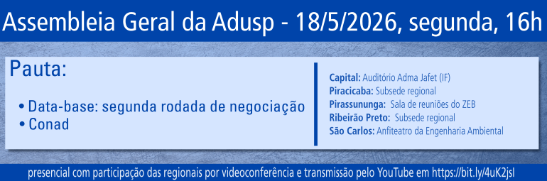 Assembleia Geral da Adusp
