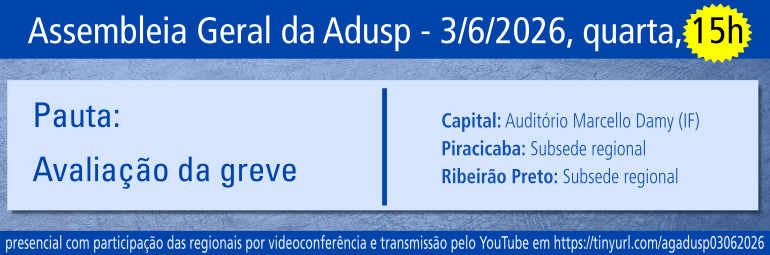 Assembleia Geral da Adusp