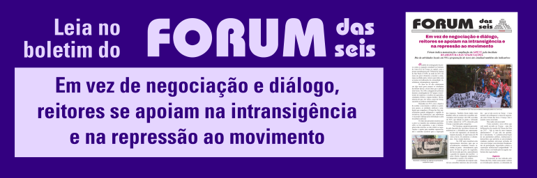 Boletim do Fórum das Seis