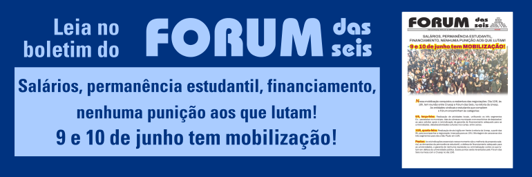 Boletim do Fórum das Seis