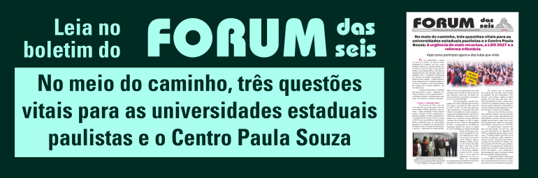 Boletim do Fórum das Seis