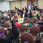 Assembleia Geral de 3/6 decide suspender a greve e manter a mobilização por reajuste de 7,52%, convocando a categoria a participar do ato de 10/6