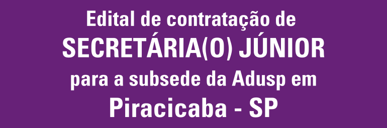 Edital de Piracicaba