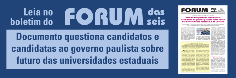 Boletim do Fórum das Seis
