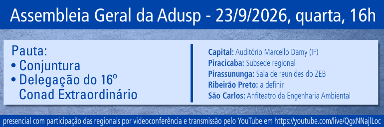 Assembleia Geral da Adusp