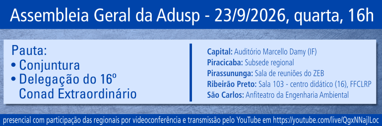 Assembleia Geral da Adusp