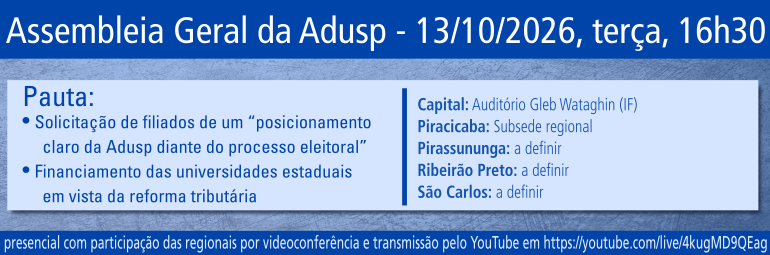 Assembleia Geral da Adusp